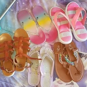 Sandal/flip flop lot